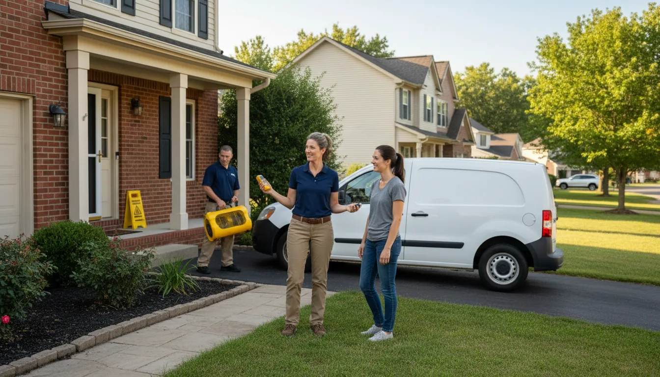 Water restoration image for Mold Remediation in Pleasanton, KS